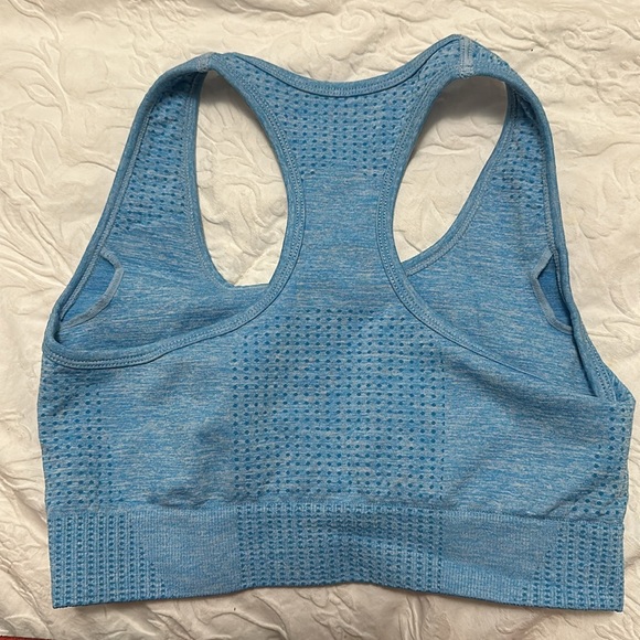 Blue Sports Bra - Picture 2 of 2